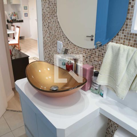 Apartamento à venda com 46m², 1 quarto e 1 vagaBanheiro