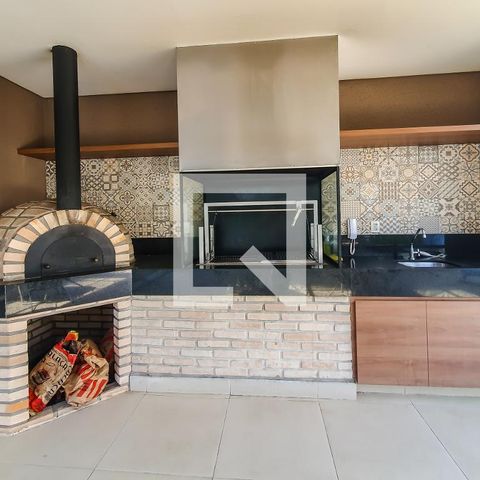 Apartamento à venda com 45m², 1 quarto e 1 vagaChurrasqueira