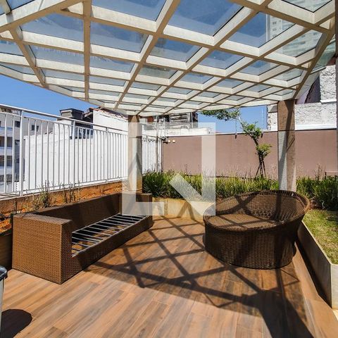 Apartamento à venda com 45m², 1 quarto e 1 vagaÁrea comum - Churrasqueira