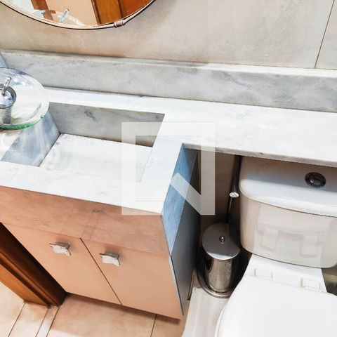 Apartamento à venda com 100m², 2 quartos e 1 vaga Apartamento à venda com 100m², 2 quartos e 1 vagaBanheiro Social