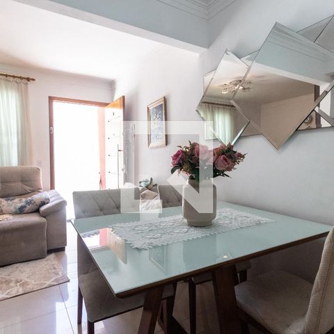 Casa de condomínio à venda com 80m², 2 quartos e 2 vagasSala de jantar
