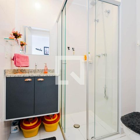 Apartamento à venda com 68m², 2 quartos e 1 vagaBanheiro Social