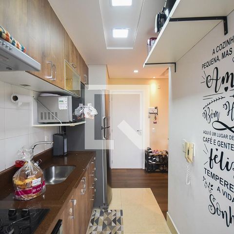 Apartamento à venda com 51m², 2 quartos e 1 vagaCozinha