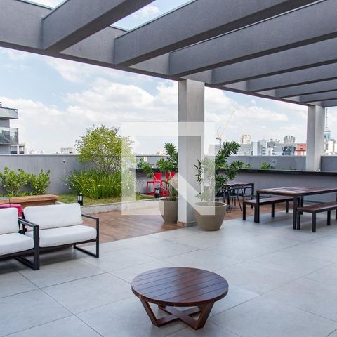 Apartamento à venda com 27m², 1 quarto e sem vagaRooftop