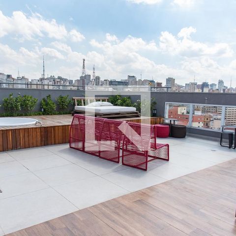 Apartamento à venda com 27m², 1 quarto e sem vagaJacuzzi