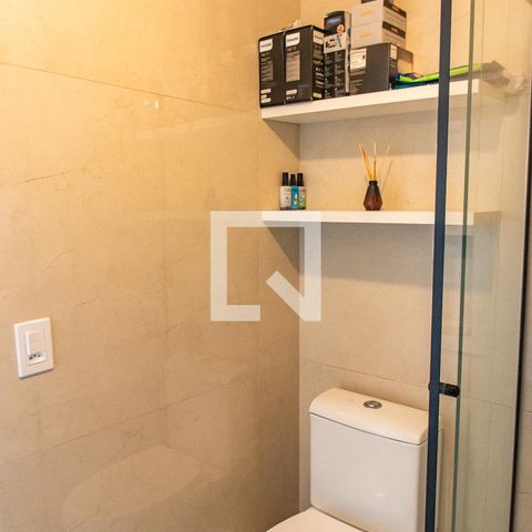 Apartamento à venda com 27m², 1 quarto e sem vagaBanheiro