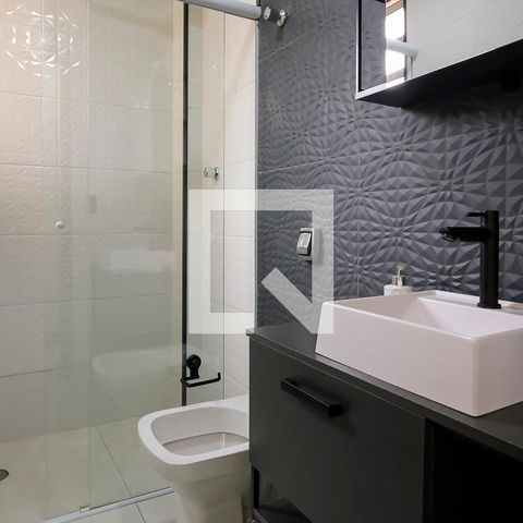 Apartamento para alugar com 48m², 1 quarto e sem vagaBanheiro 