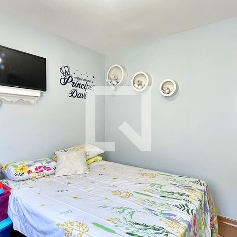 Apartamento à venda com 57m², 2 quartos e 1 vagaQuarto 2