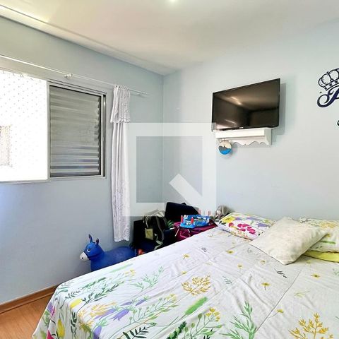 Apartamento à venda com 57m², 2 quartos e 1 vagaQuarto 2