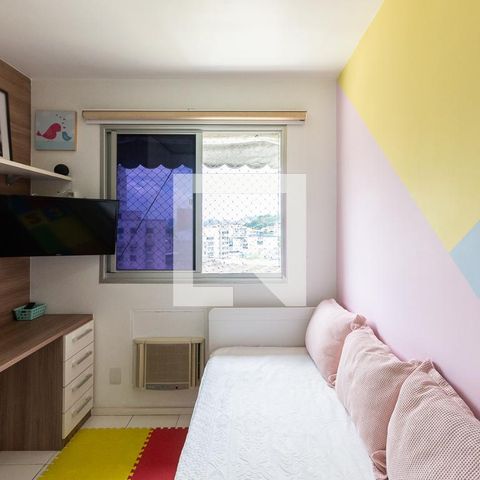 Apartamento à venda com 50m², 2 quartos e 1 vagaQuarto 2