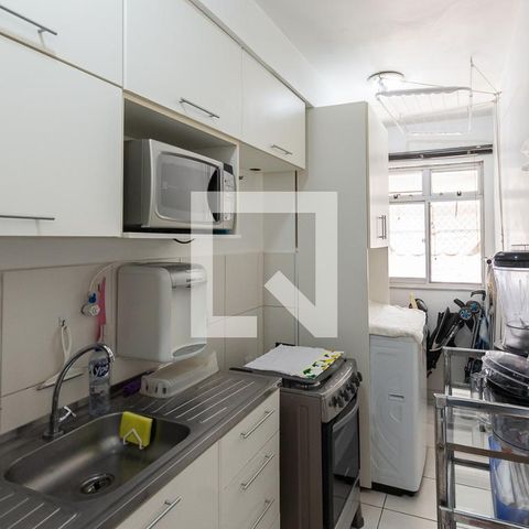 Apartamento à venda com 50m², 2 quartos e 1 vagaCozinha e Área de Serviço