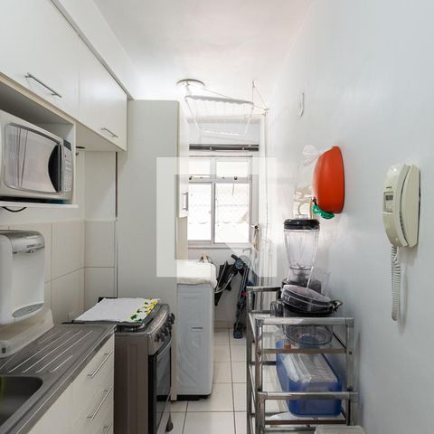 Apartamento à venda com 50m², 2 quartos e 1 vagaCozinha e Área de Serviço