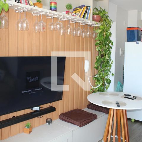Apartamento à venda com 35m², 2 quartos e sem vagaSala