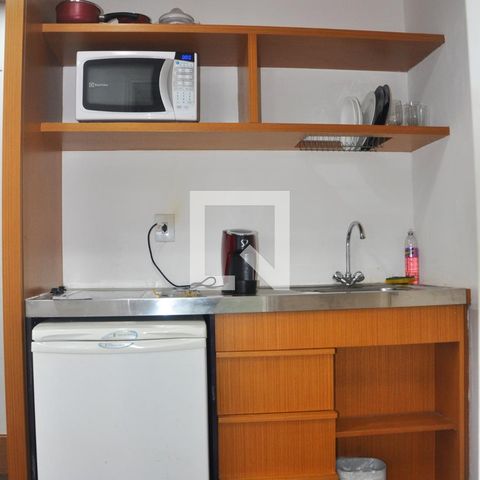 Studio à venda com 35m², 1 quarto e 1 vaga Studio à venda com 35m², 1 quarto e 1 vagaCozinha - Armários