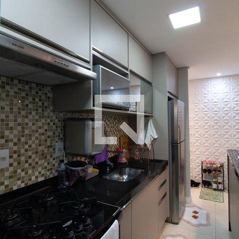Apartamento à venda com 55m², 2 quartos e 1 vagaCozinha