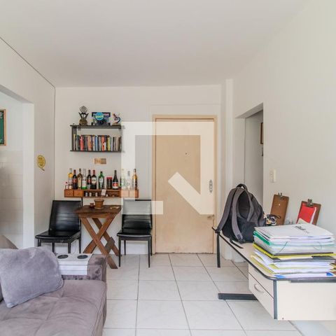 Apartamento à venda com 38m², 1 quarto e sem vagaSala