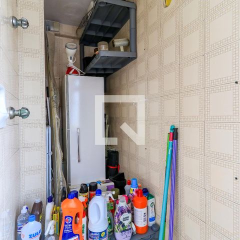 Apartamento à venda com 60m², 2 quartos e sem vagaBanheiro de serviço