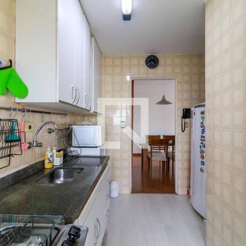 Apartamento à venda com 60m², 2 quartos e sem vagaCozinha