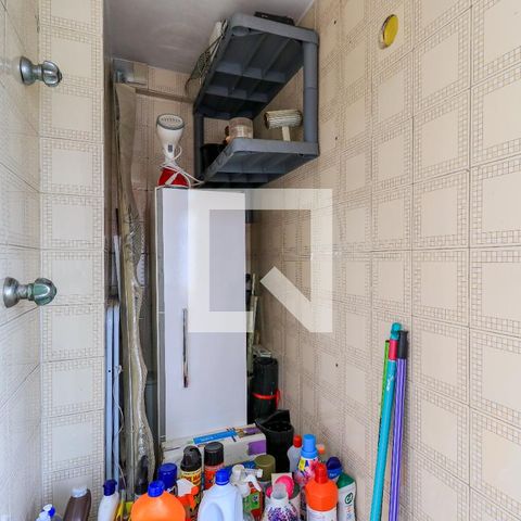 Apartamento à venda com 60m², 2 quartos e sem vagaBanheiro de serviço