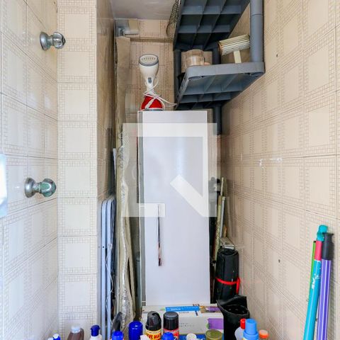 Apartamento à venda com 60m², 2 quartos e sem vagaBanheiro de serviço