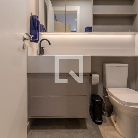 Apartamento à venda com 110m², 3 quartos e 2 vagasBanheiro 1