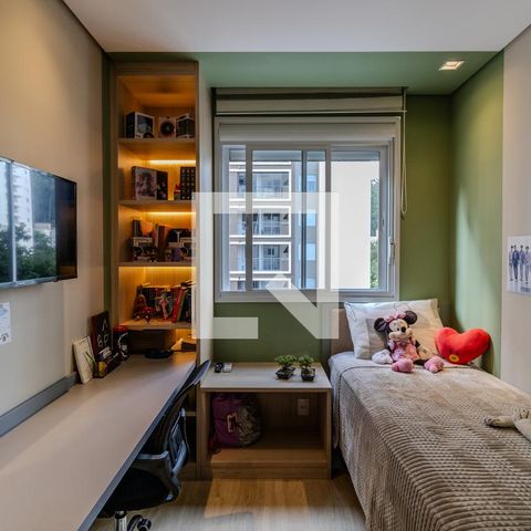 Apartamento à venda com 110m², 3 quartos e 2 vagasQuarto 1