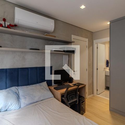 Apartamento à venda com 110m², 3 quartos e 2 vagasQuarto 2