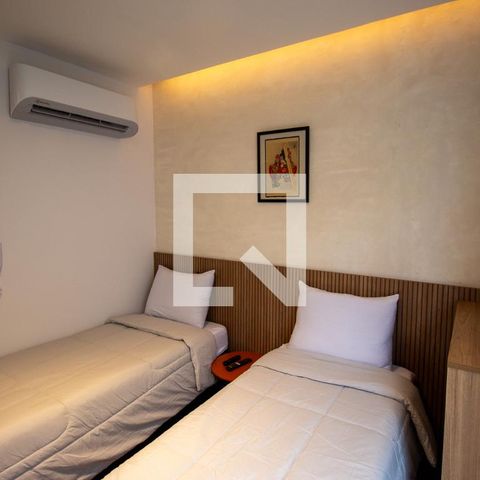 Apartamento à venda com 17m², 1 quarto e sem vaga Apartamento à venda com 17m², 1 quarto e sem vagaQuarto / Cozinha