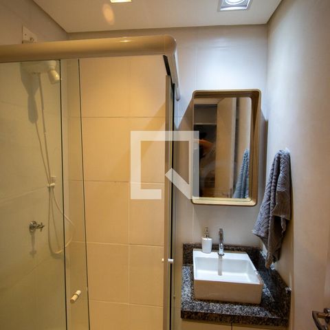 Apartamento à venda com 17m², 1 quarto e sem vaga Apartamento à venda com 17m², 1 quarto e sem vagaBanheiro