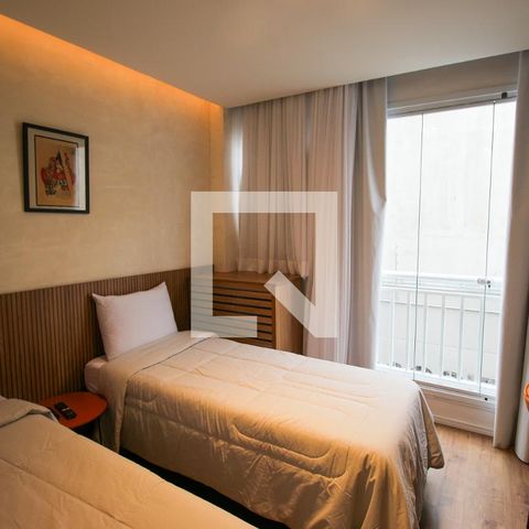 Apartamento à venda com 17m², 1 quarto e sem vaga Apartamento à venda com 17m², 1 quarto e sem vagaQuarto / Cozinha