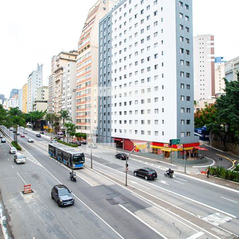 Studio para alugar com 40m², 1 quarto e 1 vagaVista da Varanda da Sala/Quarto