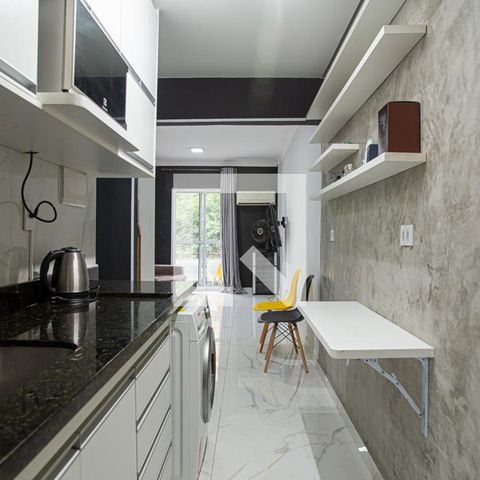 Studio para alugar com 40m², 1 quarto e 1 vagaCozinha