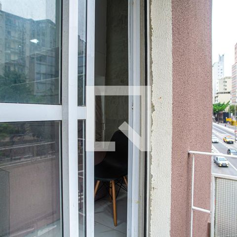 Studio para alugar com 40m², 1 quarto e 1 vagaVaranda da Sala/Quarto