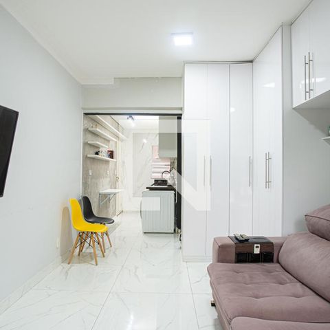 Studio para alugar com 40m², 1 quarto e 1 vagaSala/Quarto