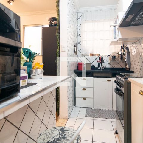 Apartamento à venda com 64m², 1 quarto e sem vagaCozinha