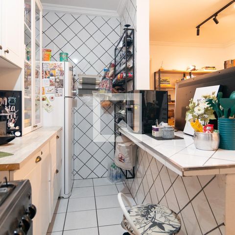 Apartamento à venda com 64m², 1 quarto e sem vagaCozinha