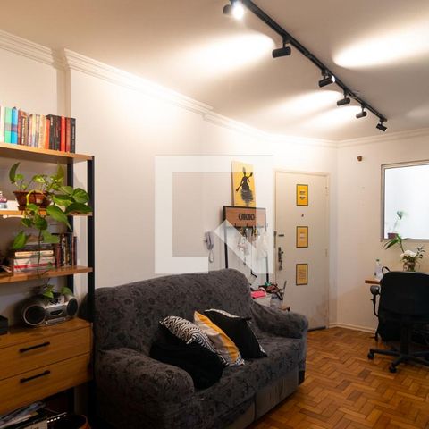 Apartamento à venda com 64m², 1 quarto e sem vagaSala
