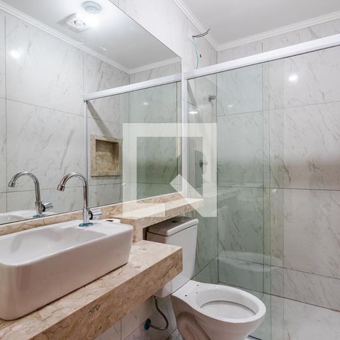 Apartamento para alugar com 28m², 1 quarto e sem vagaBanheiro da Suíte