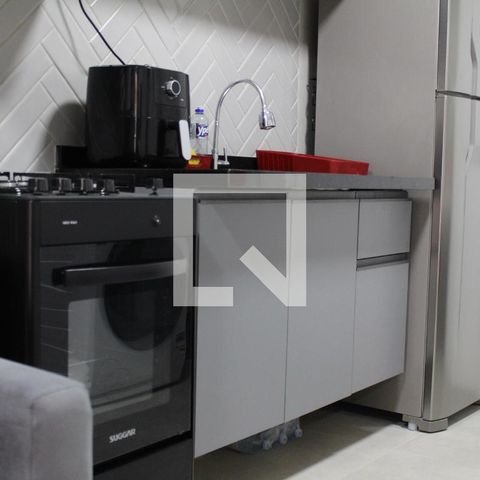 Apartamento à venda com 29m², 1 quarto e sem vagaCozinha