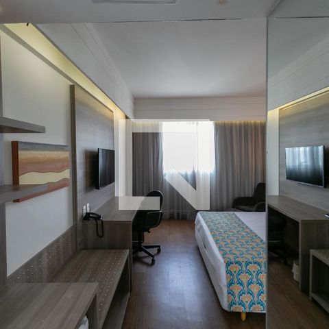 Studio à venda com 27m², 1 quarto e 1 vagaStudio