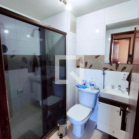Apartamento à venda com 54m², 2 quartos e 1 vaga Apartamento à venda com 54m², 2 quartos e 1 vagaBanheiro Social