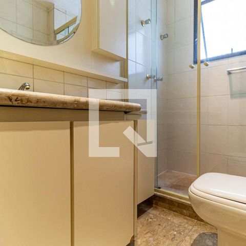 Apartamento para alugar com 186m², 4 quartos e 3 vagasBanheiro da Suíte 1