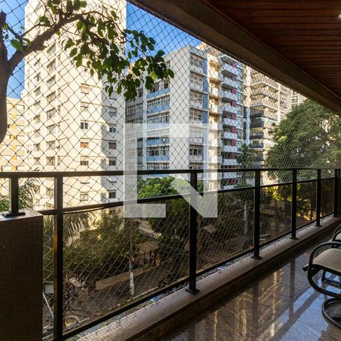 Apartamento para alugar com 186m², 4 quartos e 3 vagasVaranda