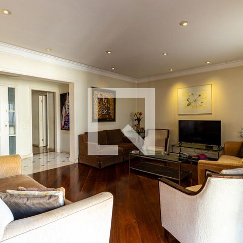 Apartamento para alugar com 186m², 4 quartos e 3 vagasSala
