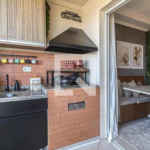 Apartamento à venda com 75m², 3 quartos e 1 vaga Apartamento à venda com 75m², 3 quartos e 1 vagasacada com churrasqueira