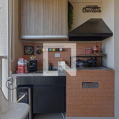 Apartamento à venda com 75m², 3 quartos e 1 vaga Apartamento à venda com 75m², 3 quartos e 1 vagasacada com churrasqueira
