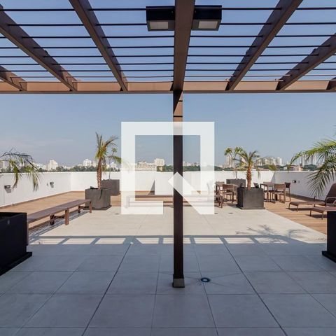 Studio à venda com 30m², 1 quarto e sem vagaTerraço