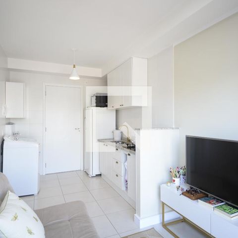 Studio à venda com 30m², 1 quarto e sem vagaSala