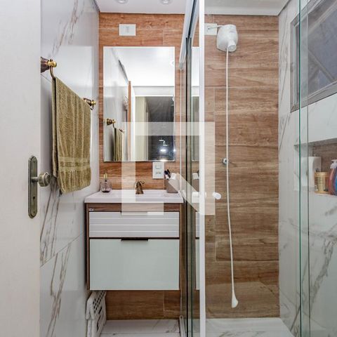 Apartamento à venda com 49m², 2 quartos e 1 vaga Apartamento à venda com 49m², 2 quartos e 1 vagaBanheiro