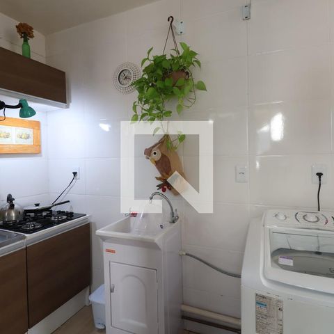 Apartamento à venda com 44m², 2 quartos e 1 vagaCozinha e Área de Serviço